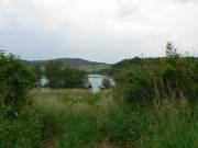 Runter zum flachen Teil des Ausee