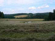 Demeldorf im Hintergrund