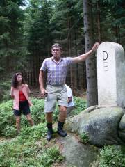 Wieder ein Grenzstein