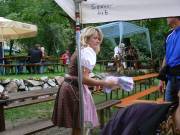 Hübsche Bedienungen