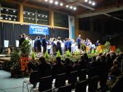 Kapelle bedankt sich für den Applaus