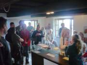 Sonnenschein dringt herein