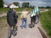 Links renaturierter Naabarm