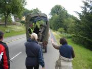 Gemütlich der Straße entlang