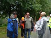 Durchnässte Wimpelgruppe...