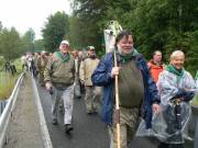 Durchnässt aber fröhlich