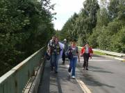 Brückenüberquerung