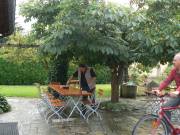 Wirt beim Trockenreiben