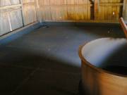 Das Bierbecken. Leider leer.