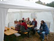 Das Zelt fÃ¼llt sich langsam