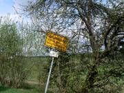 Etwas mÃ¼des Schild