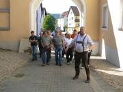 Im Gutshof angekommen