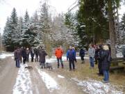 7 Weitere Wanderer gesellen sich zu uns