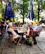 04 Die Wanderer ließen es sich gut gehen